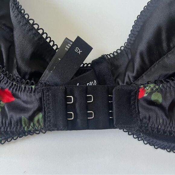 For Love And Lemons Love Song Bra Floral XS - Picture 5 of 10